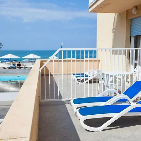 Hotel Isa-double With Balcony And Side Sea View In With Swimming Pool In Marina Di Cecina, Just 10 Meters From The Sea 3*